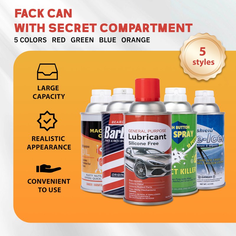 Fake Soup Can Safe with Secret Compartment Large Hidden Storage for Jewelry Cash