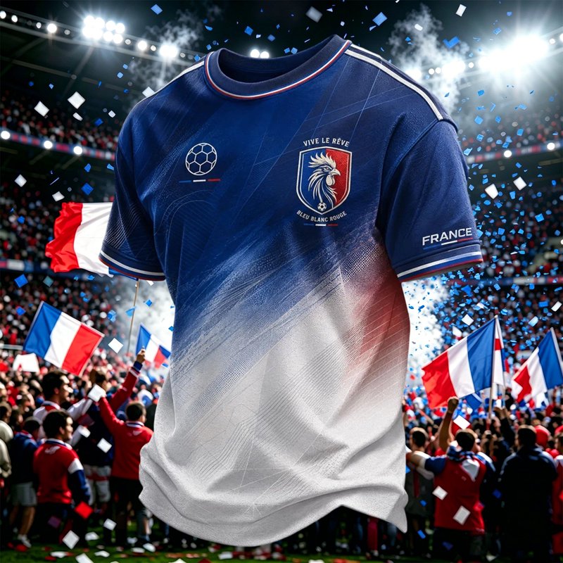 France National Team Soccer Jersey 2026 Men’s - Mint Green, 2XL – Offaod