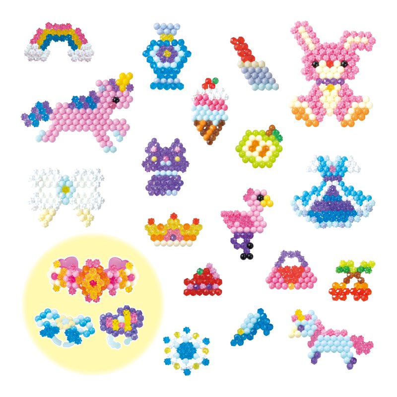 Aquabeads Deluxe Bead Craft Kit with Storage Case - Over 1,400 Water Fuse Beads for Kids