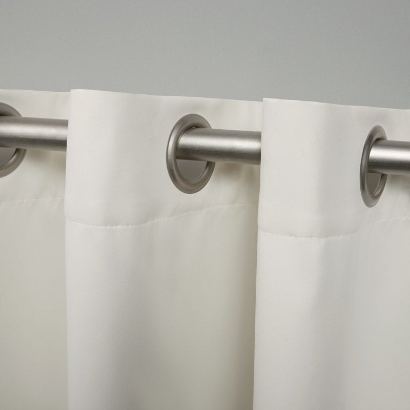 Blackout Grommet Top Curtain Panel Pair - Total Light Blockout, Insulating 52x96