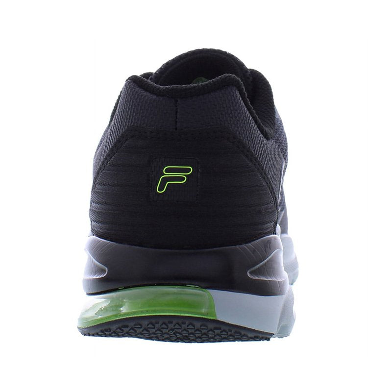 Men's Athletic Shoes - Fila Acumen Viz 2 Sizes 9-12, Silver Black Green
