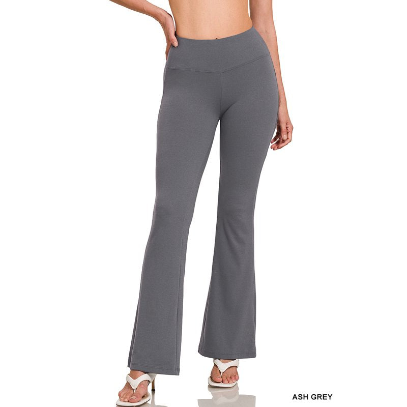 High Waist Flared Yoga Pants for Women - Plus & Regular Sizes, Soft & Stretchy