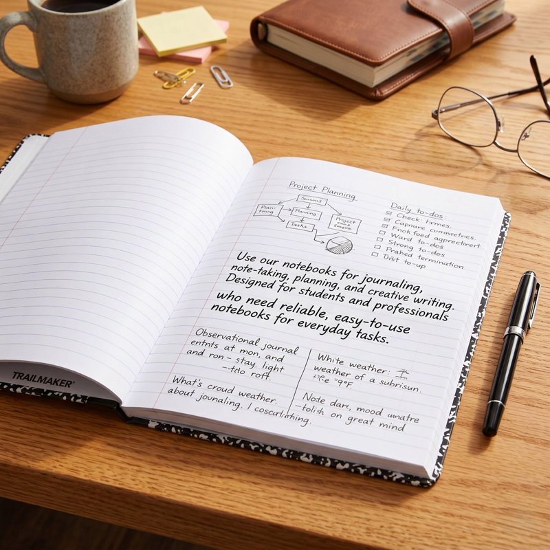 Bulk Composition Notebooks - Wide Ruled Marble Cover, 200 Pages, 50 Pack