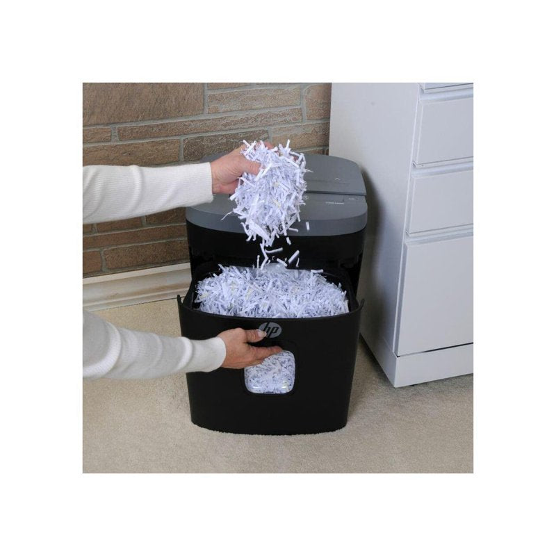 Crosscut Paper Shredder 16 Sheets with 5 Gallon Waste Bin - Office Equipment