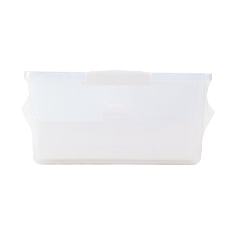 Clear Plastic Craft Storage Containers Set - 7-Piece Organization Kit