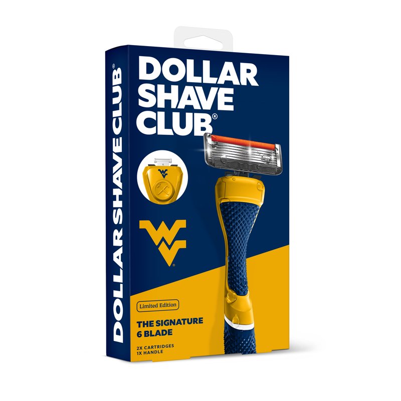 6-Blade Razor Starter Set with Diamond Grip Handle for Men & Women