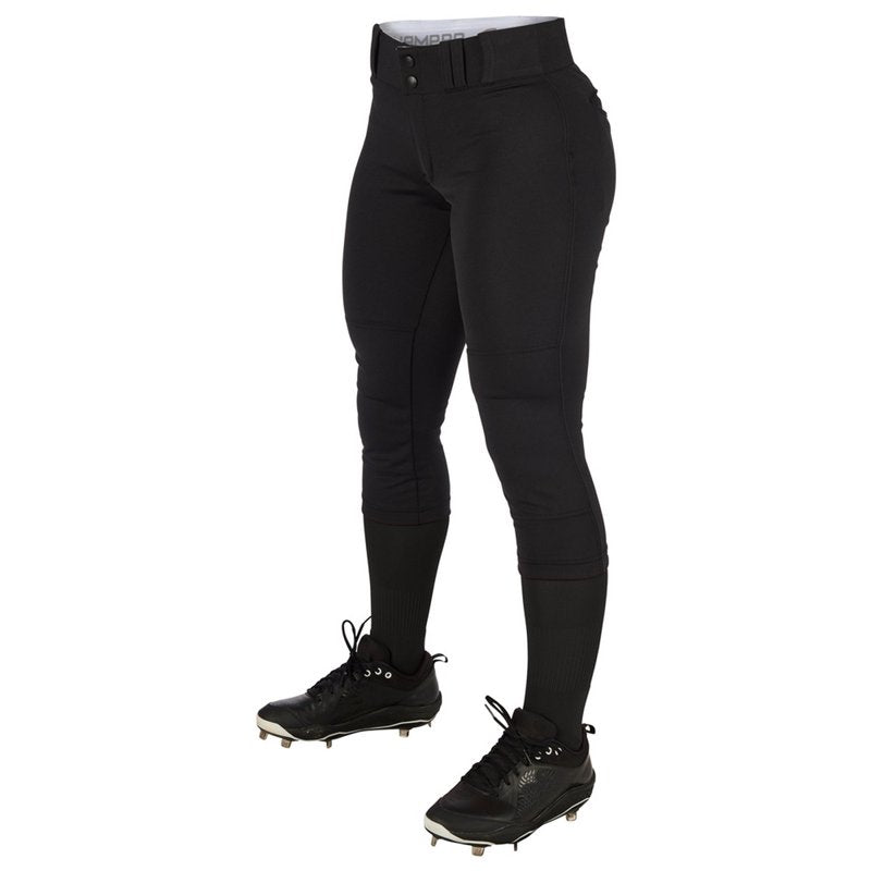 Softball Pants for Girls - Tournament Pro-Weight Polyester with Tapered Leg