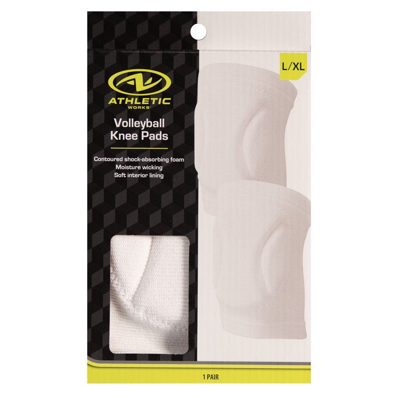 Unisex Volleyball Knee Pads with Shock Absorption and Moisture-Wicking Technology - L/XL