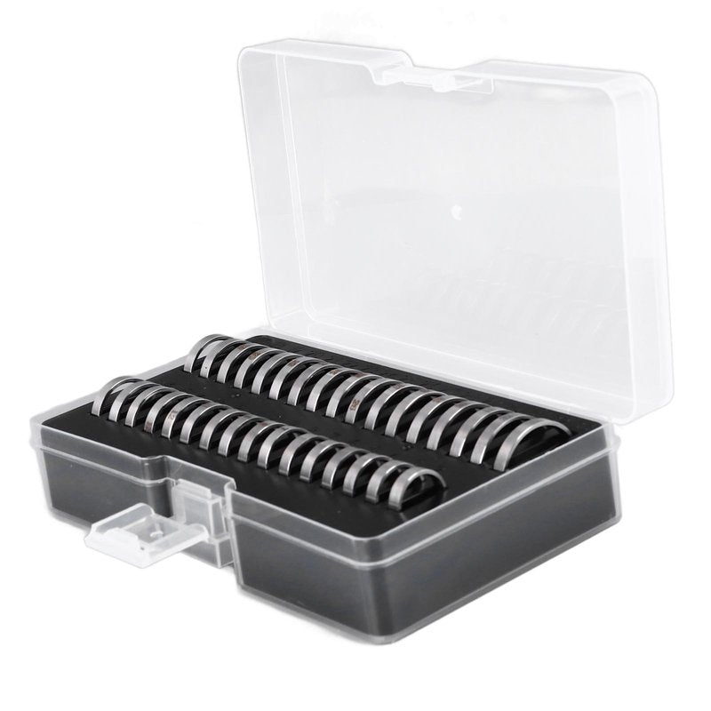 Portable Stainless Steel Ring Sizer Measuring Tool Kit for Jewelry Making