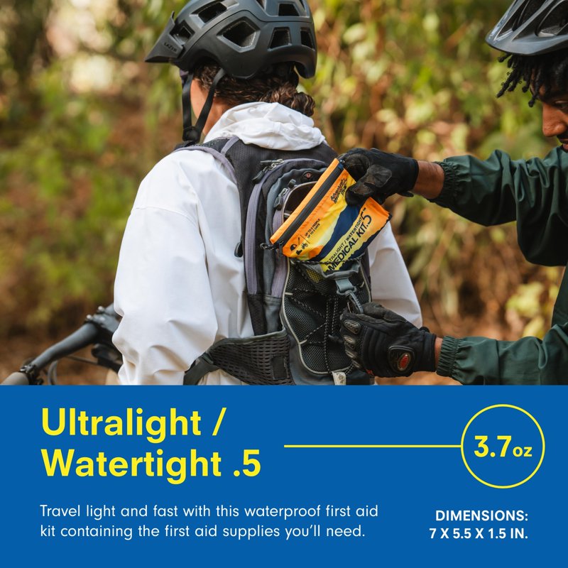 Ultralight Waterproof First Aid Kit for Outdoor Adventures - .5