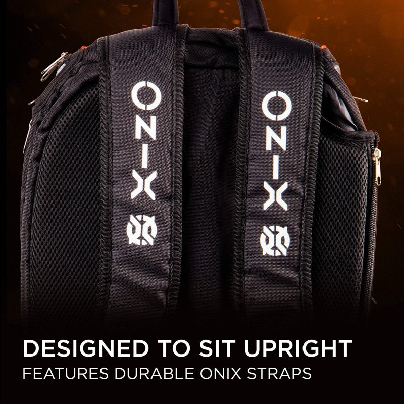 Onix Pickleball Backpack - Durable Paddle, Ball & Water Bottle Carrier