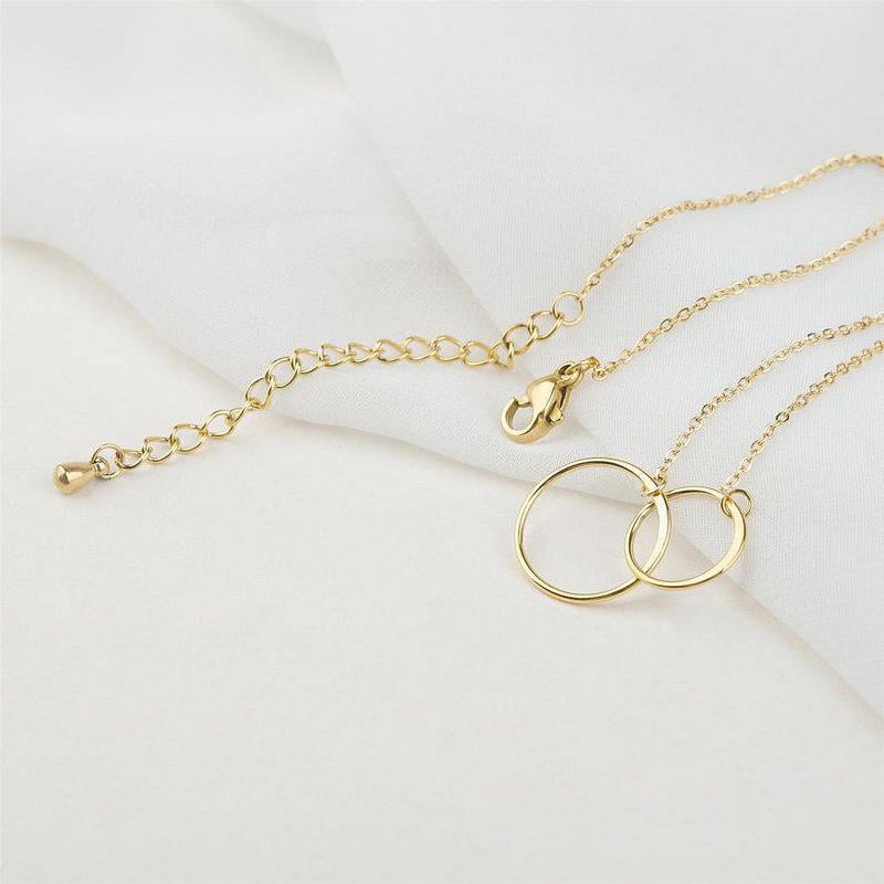 Personalized Mother's Day Jewelry Gift Set with Custom Card - Infinity Ring or Cube
