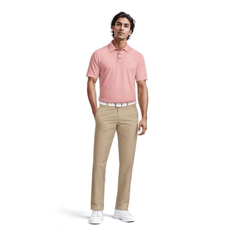 Performance Golf Polo Shirt for Men & Big & Tall Sizes - Moisture-Wicking & Sun Protection