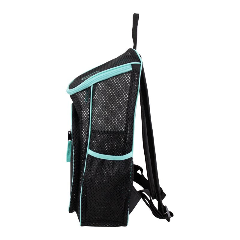 Mesh Backpack with Spacious Main Compartment and Hydration Pockets - Unisex Travel & School Bag