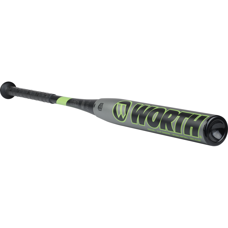 Worth Mayhem Slow Pitch Softball Bat 34 Inch - High-Performance Alloy Bat