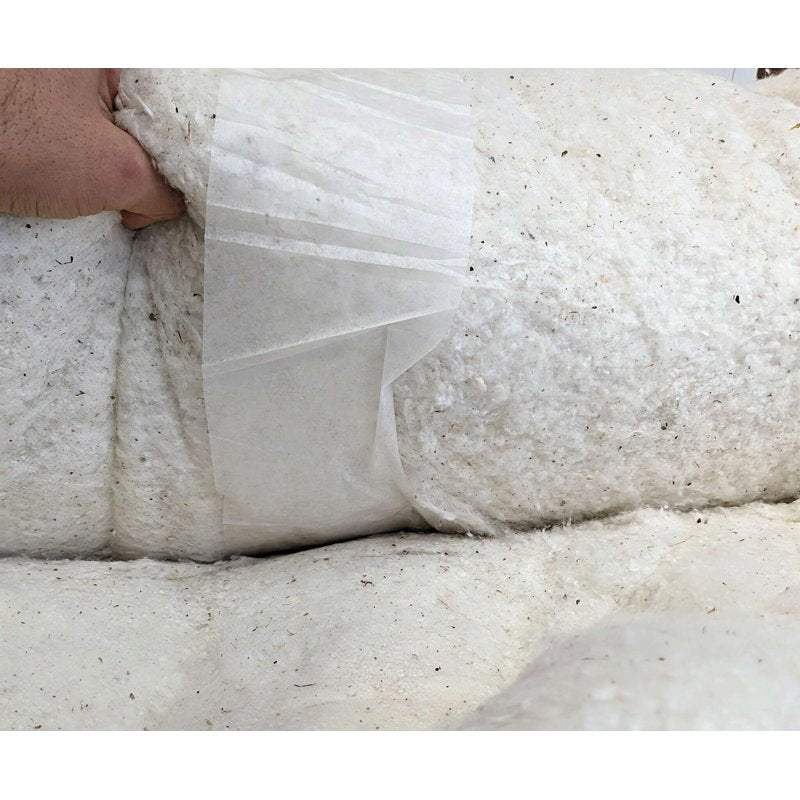 Natural Cotton Batting for Pillows and Bedding - Eco-Friendly & Hypoallergenic