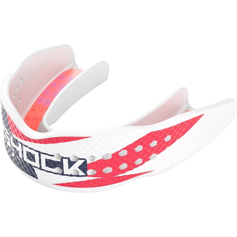 Sports Mouth Guard - Custom Fit, Breathable Low Profile for Basketball Football Lacrosse & Hockey