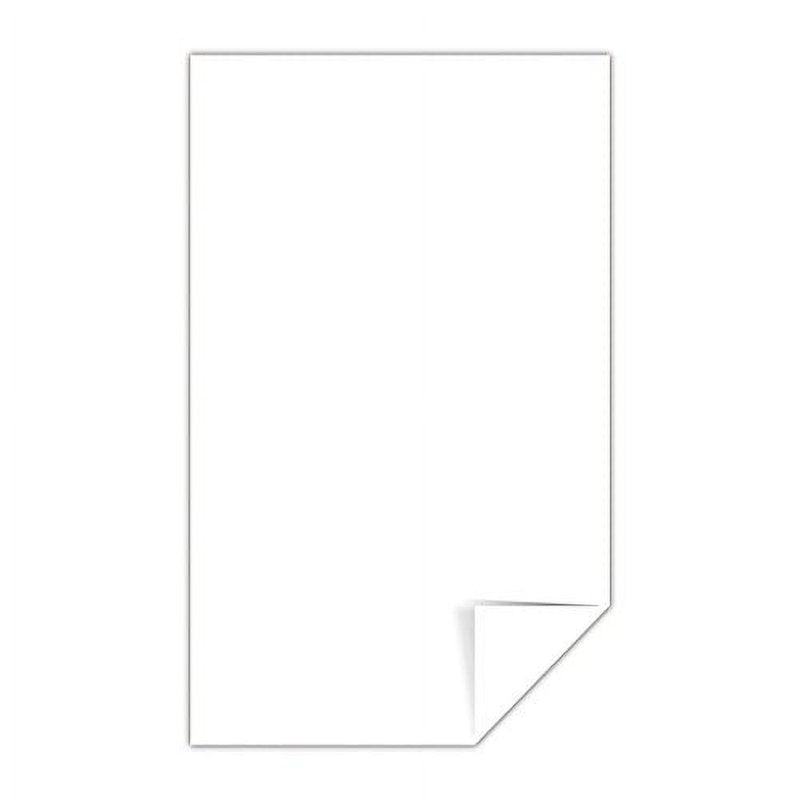 Vellum Bristol Cardstock 8.5x14 Inch, 67 lb, White, 250 Sheets - Office & Creative Use