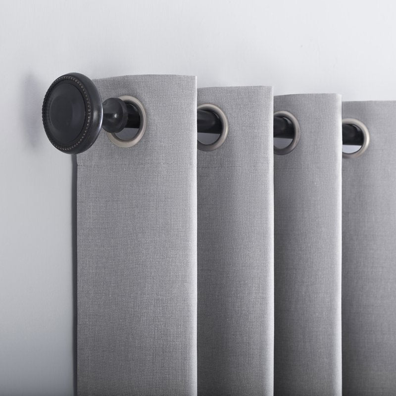 Thermal Insulated Blackout Curtain Panel - Light Blocking & Energy Saving