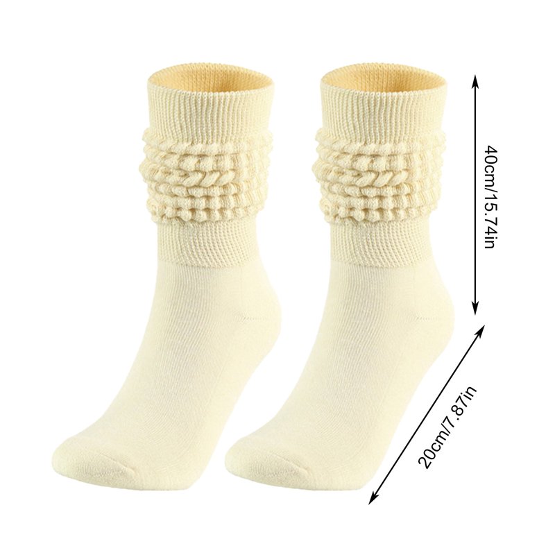 Z03 Yellow Unisex Medium High Tube Bubble Socks - Compression Crew Socks