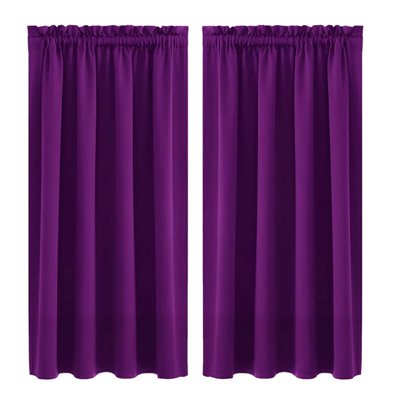 Blackout Curtains for Bedroom and Living Room Insulated Grommet Panel - Multiple Colors