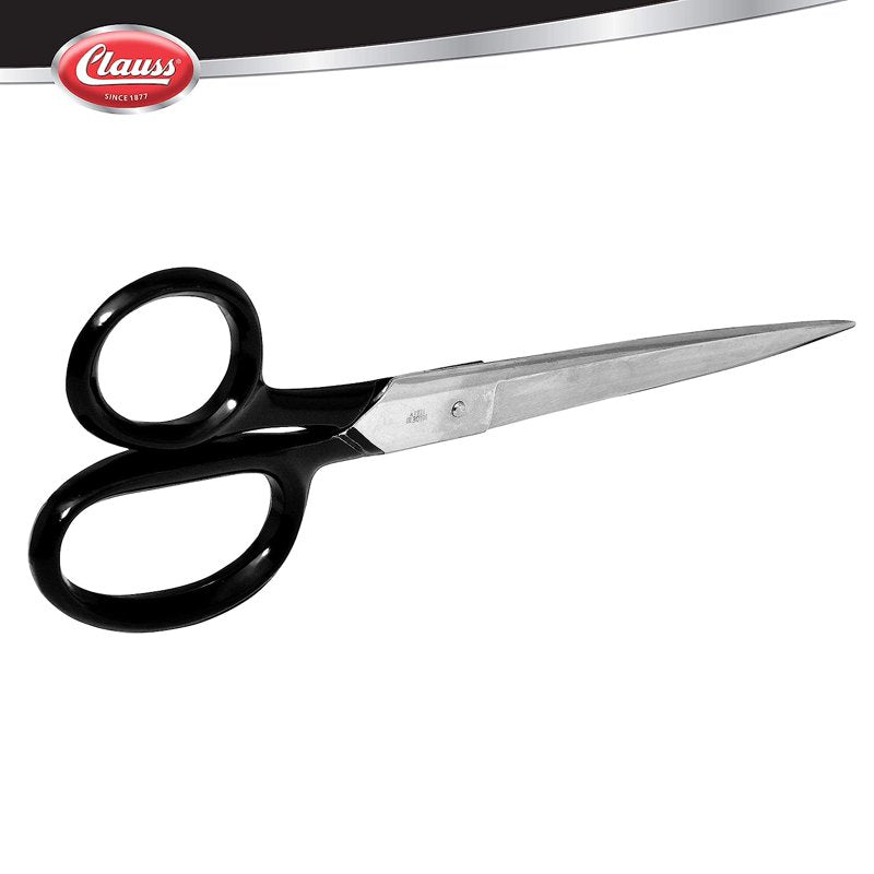 Ambidextrous Fabric & Ribbon Shears - 9 Inch Straight Steel Blades
