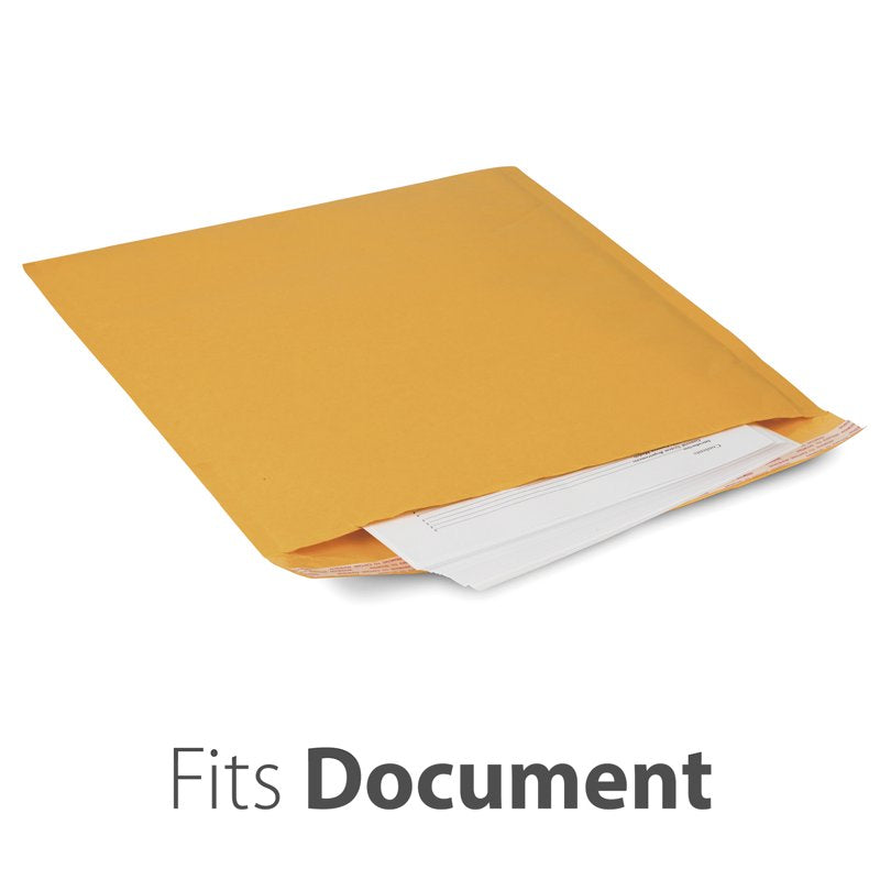 Large Kraft Bubble Mailers 12x16 Inches - Self-Seal Shipping Envelopes, 10 Pack