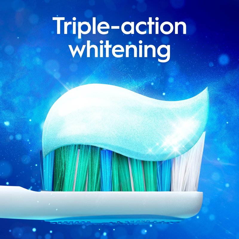 Whitening Toothpaste Pack with Fluoride - Radiant Mint, 3.3 oz, 2 Pack