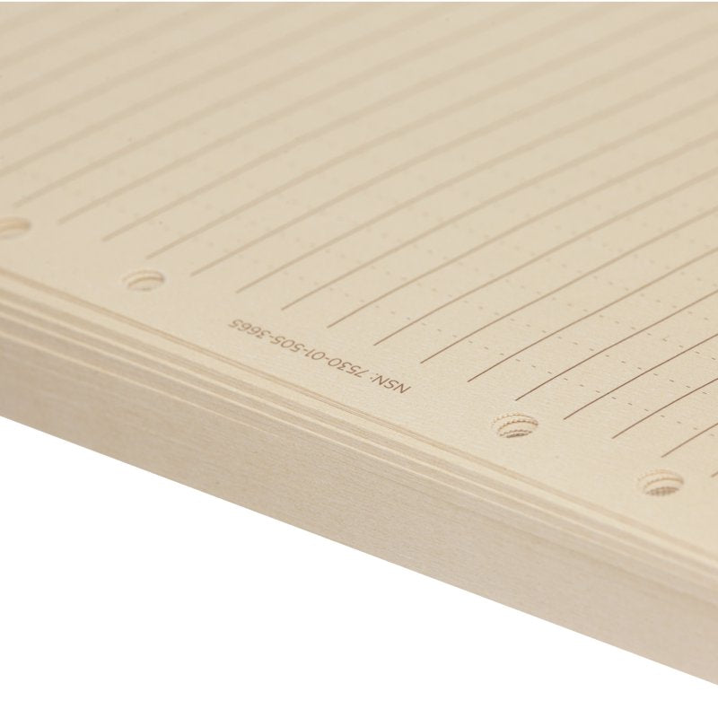 Weatherproof Loose Leaf Paper Pack - 32# Tan Universal Pattern, 100 Sheets