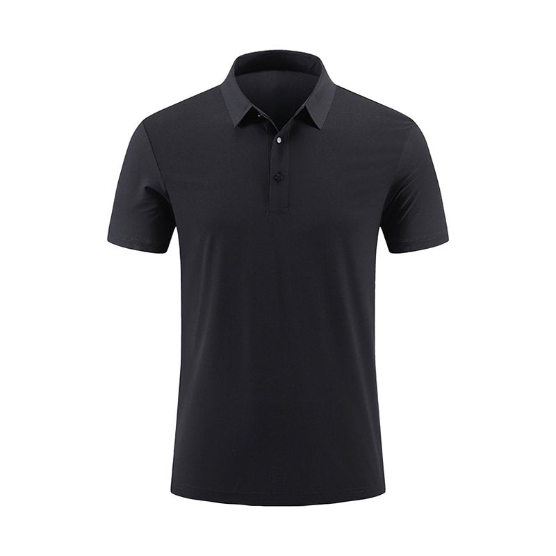 Men's Quick Dry Golf Shirt Short Sleeve Casual Polo Top - Stretch Fit