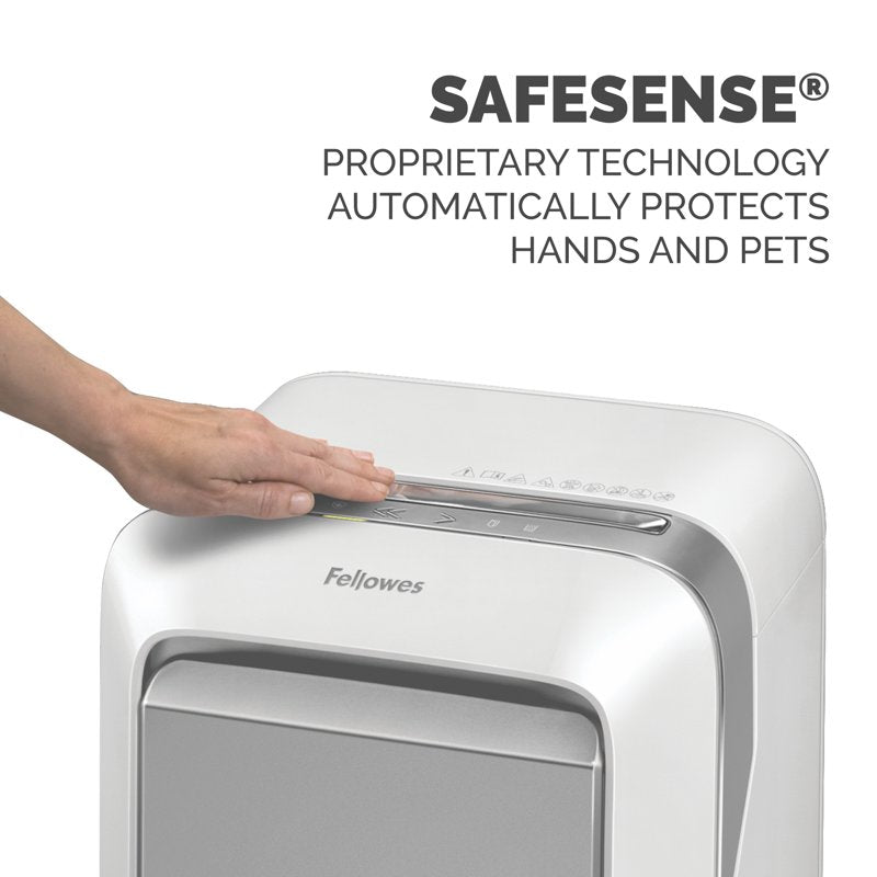 Micro-Cut Paper Shredder with Jam Proof System, SafeSense & Full Bin Indicator