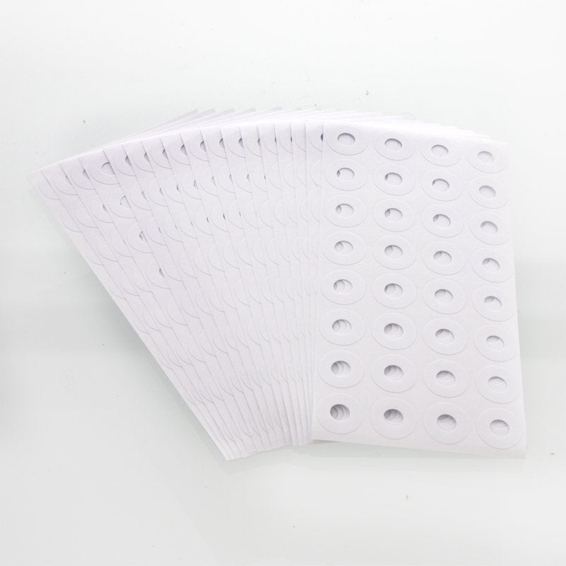 Reinforcement Labels for Punched Holes - 1/4 Inch Rings, Pack of 544