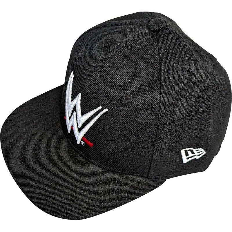Unisex Embroidered WWE Baseball Cap - Adjustable Snapback Black