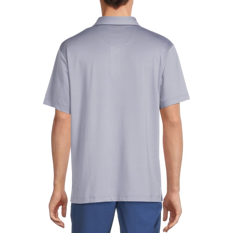 Ben Hogan Men’s & Big Men’s Ombre Stripe Polo Shirt – Grey XL Variation