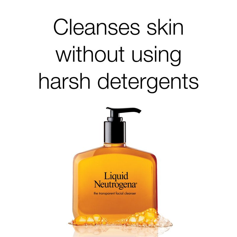 Gentle Fragrance-Free Face Cleanser - Hypoallergenic, 8 fl oz