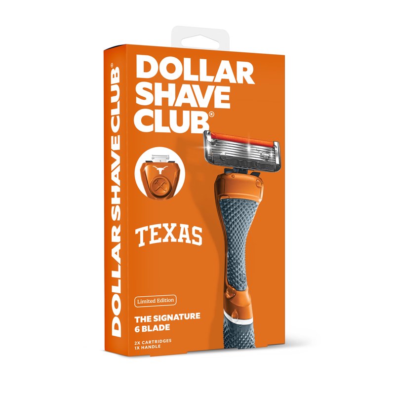6-Blade Razor Starter Set with Reusable Handle for Men and Women