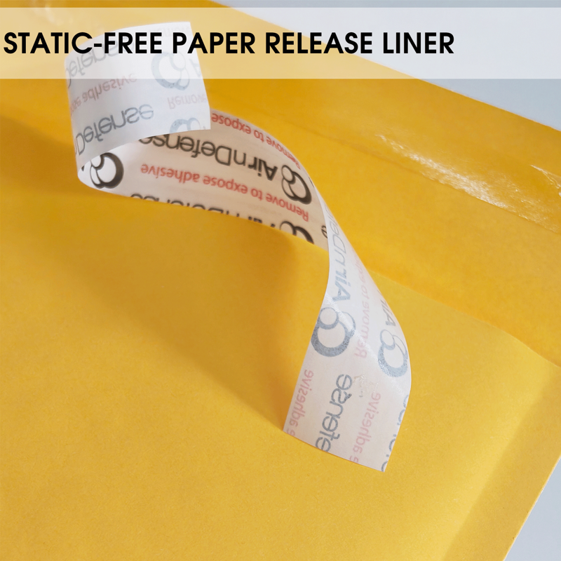 Self-Seal Kraft Bubble Mailers - Heavy Duty Padded Envelopes for Documents (All Pack Sizes)