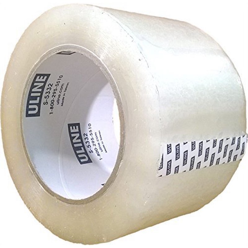 Heavy Duty Clear Packing Tape 3 Inch x 110 Yard, 2.6 Mil, Pack of 4