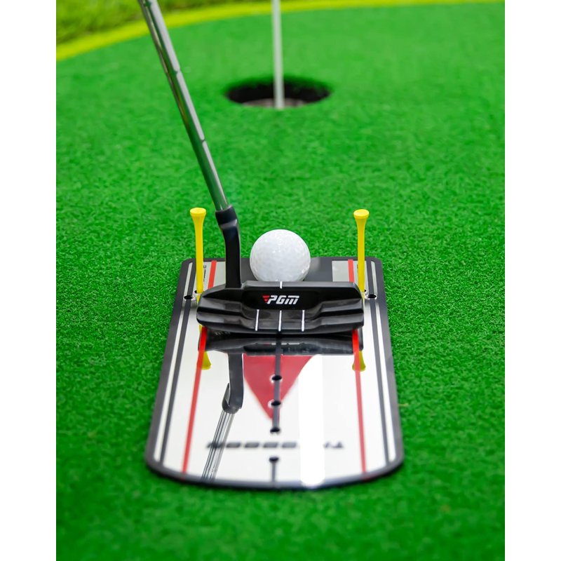 Golf Putting Alignment Mirror - Ultra-Thin 3mm Practice Aid with Carry Bag