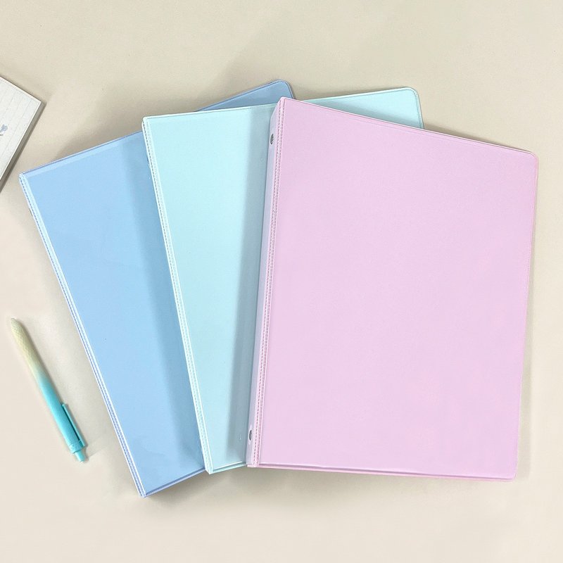 3-Ring Binder with Metal Rings for Letter Size Paper - Versatile Office & School Organizer