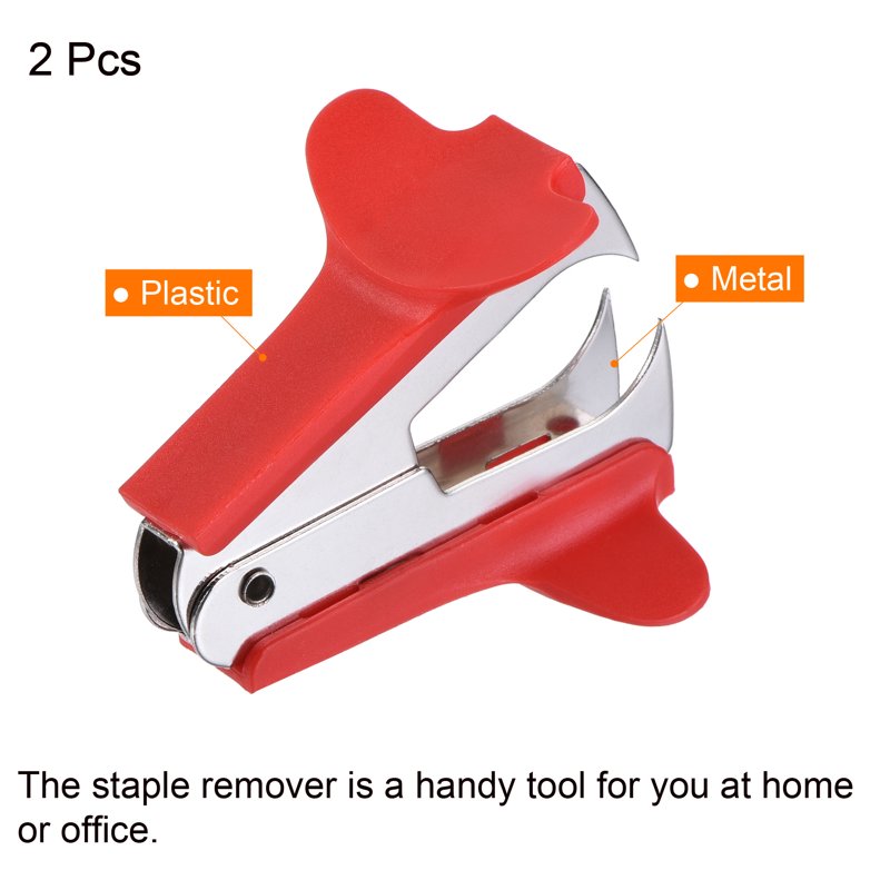 Staple Remover Tool Set - Steel Jaw Office & Home Staple Pullers, 2 Pack