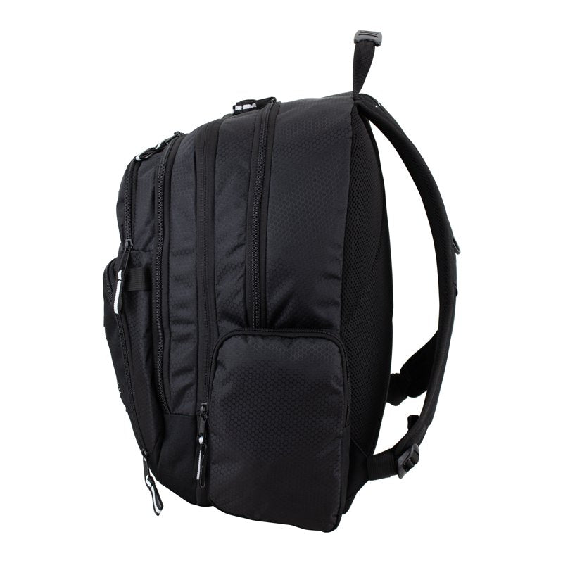 Expandable School & Laptop Backpack with Multiple Pockets and Bungee Cord