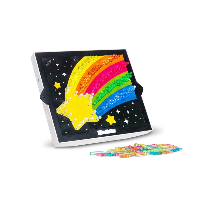Lite-Brite Classic Light-Up Art Toy for Kids Ages 4+ with Bright Templates