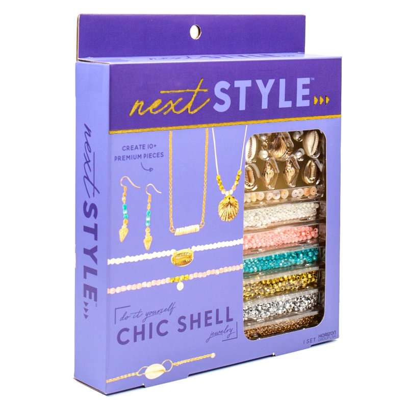 DIY Seashell Jewelry Set for Kids and Teens - Beach-Inspired Accessories Kit