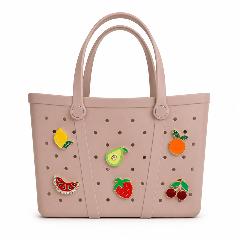 Waterproof EVA Beach Tote Bag for Women - Lightweight, Spacious & Water-Resistant