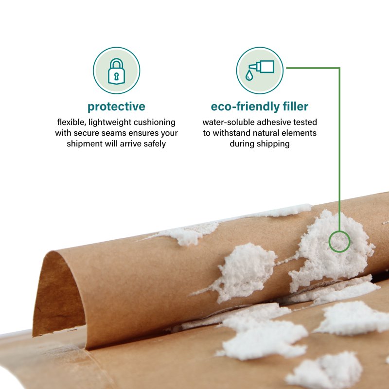 Eco-Friendly Paper Padded Mailers - Size 11x9, 50 Count for Shipping & Packaging