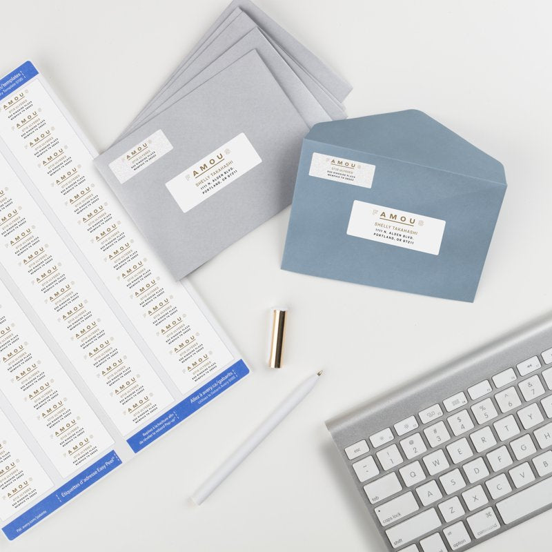Bulk Address Labels 2/3x1-3/4 Inch - 1500 Laser Printer Stickers