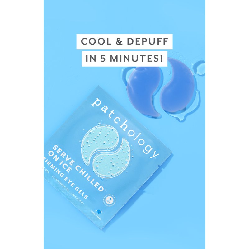 Under Eye Mask Gels - Cooling Firming Peptide & Botanical Hydrating Patches