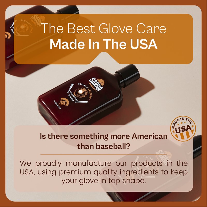 Baseball Glove Leather Conditioner - 8 oz. Protect & Revitalize Leather Gear