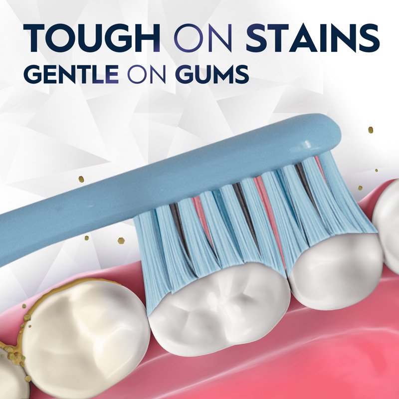 Manual Toothbrush for Whitening & Gentle Cleaning - Medium Bristles